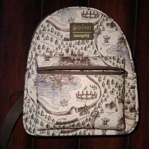Harry Potter Loungefly Grounds Mini Backpack